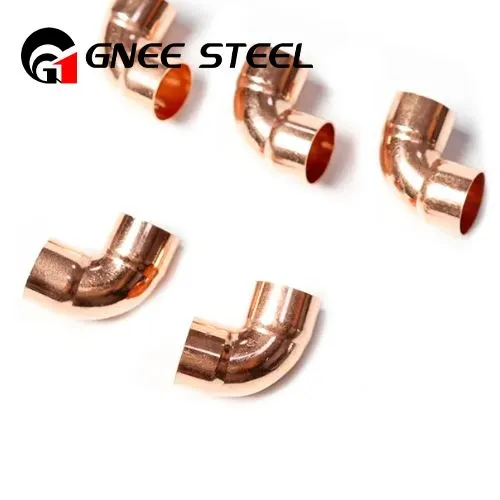 زانویی مس نیکل 90 درجه LR